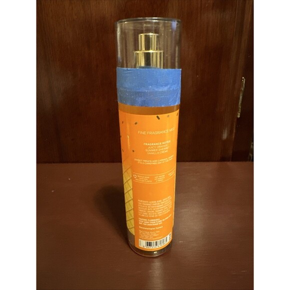 BATH & BODY WORKS ORANGE VANILLA TWIST FRAGRANCE BODY MIST SPRAY 8 FL OZ - Picture 2 of 2
